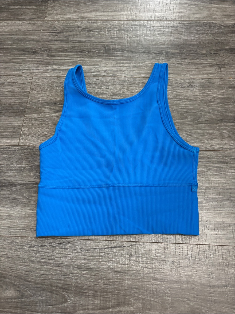lululemon blue tank top